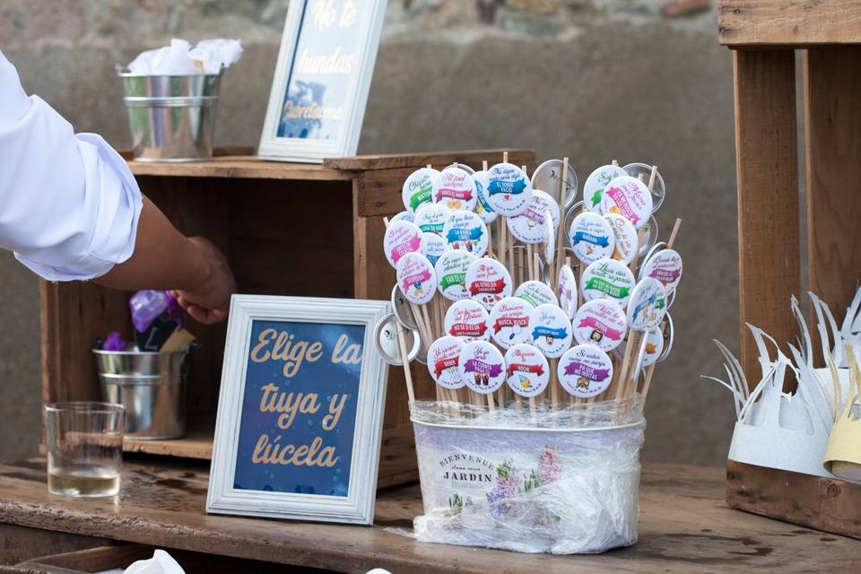 Detalles de la ceremonia