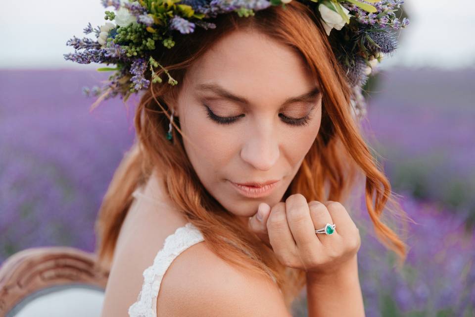 Novia + Lavanda