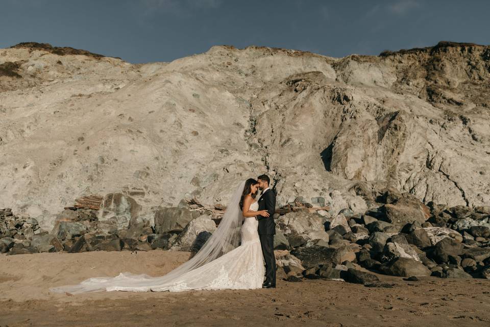 S+S pareja en la playa