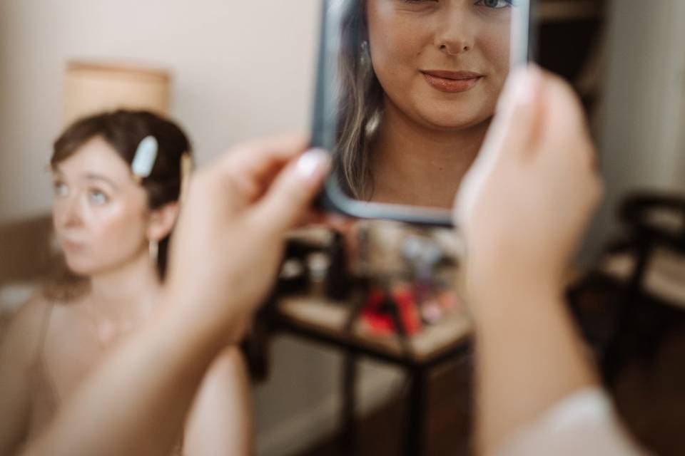 Emma Getting Ready