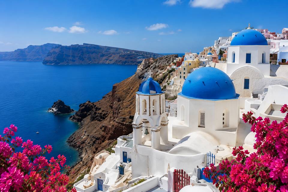 Santorini, romance mediterráne