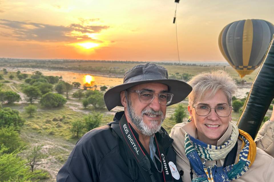 Safari Globo pareja