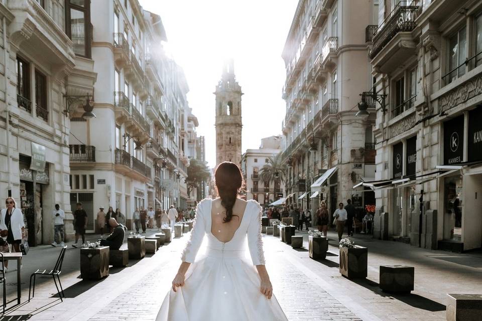 Novia en Valencia