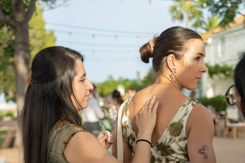Colocando Tattoo