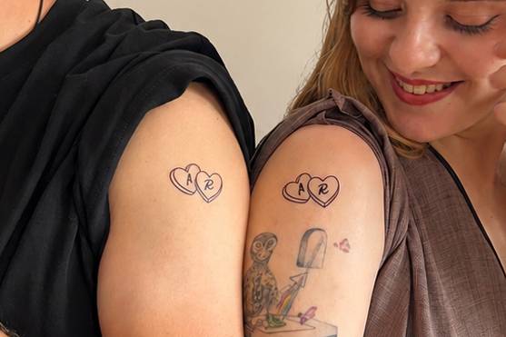 Tattoo pareja