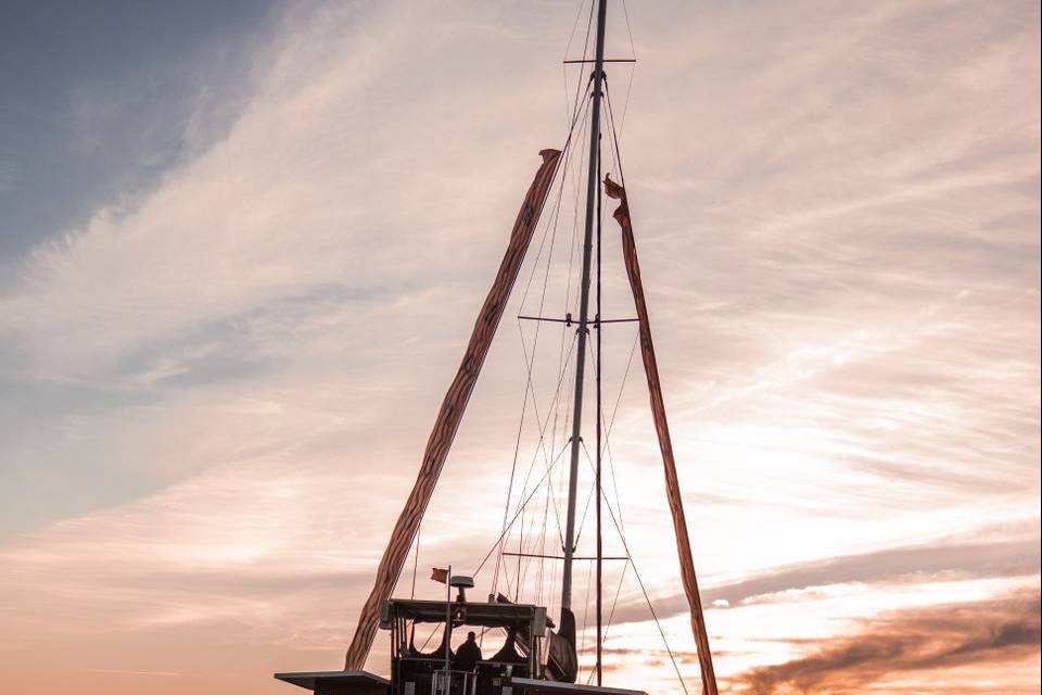 Atardecer en Cádiz