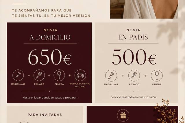 Presupuesto Novias