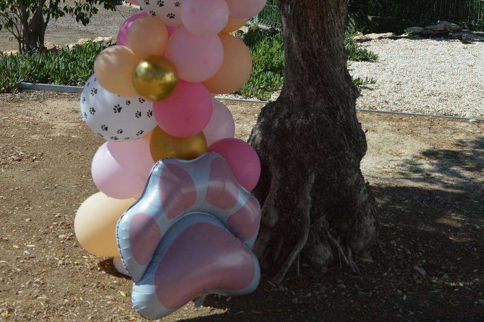 Decoracion con globos