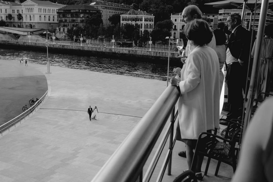 Boda en Guggenheim Bilbao