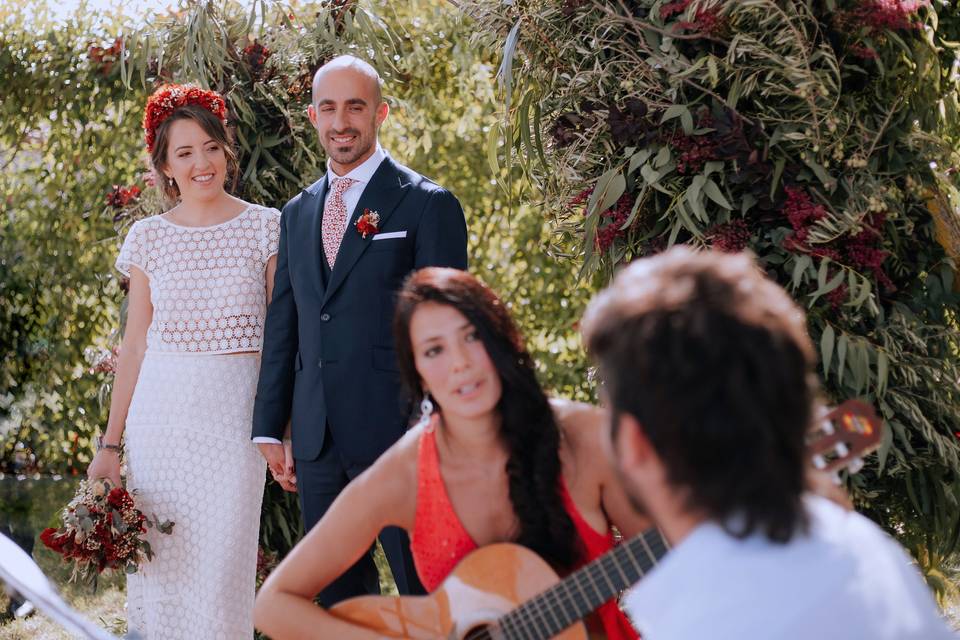 Ceremonia en Arcos de Quejana