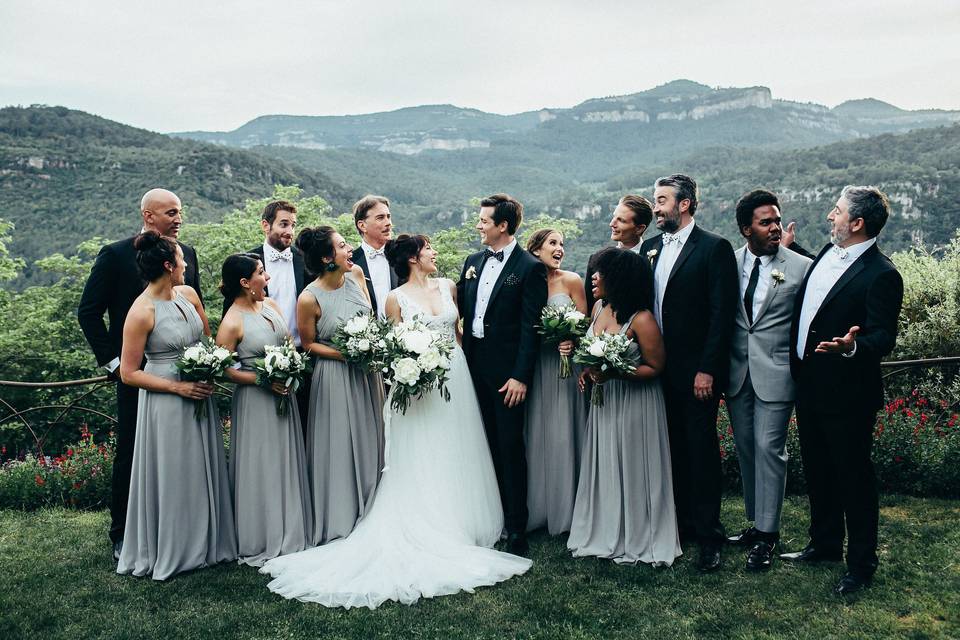 Sesión de fotos de boda Barca