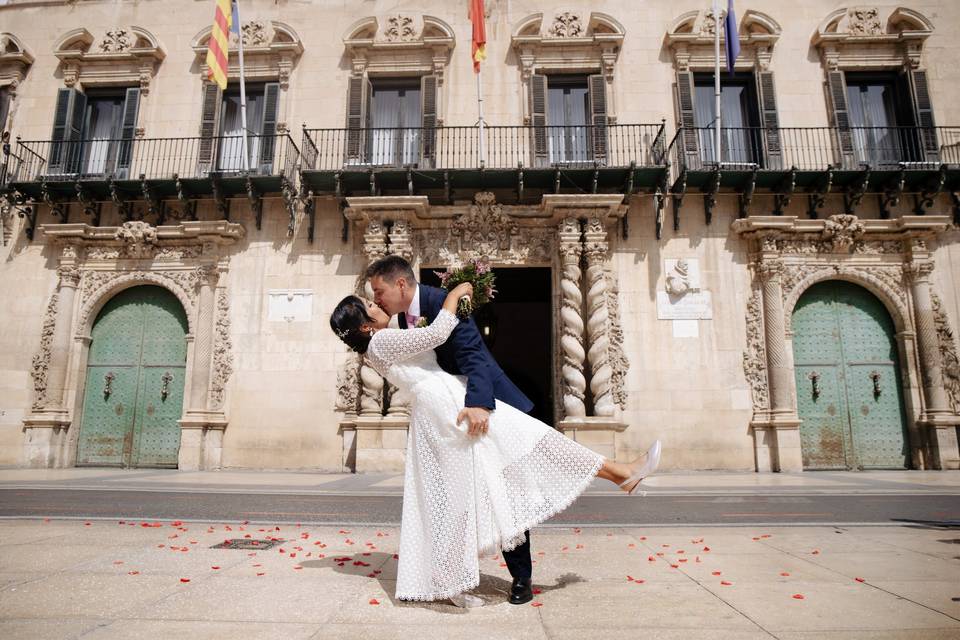 Vestido de novia personalizado