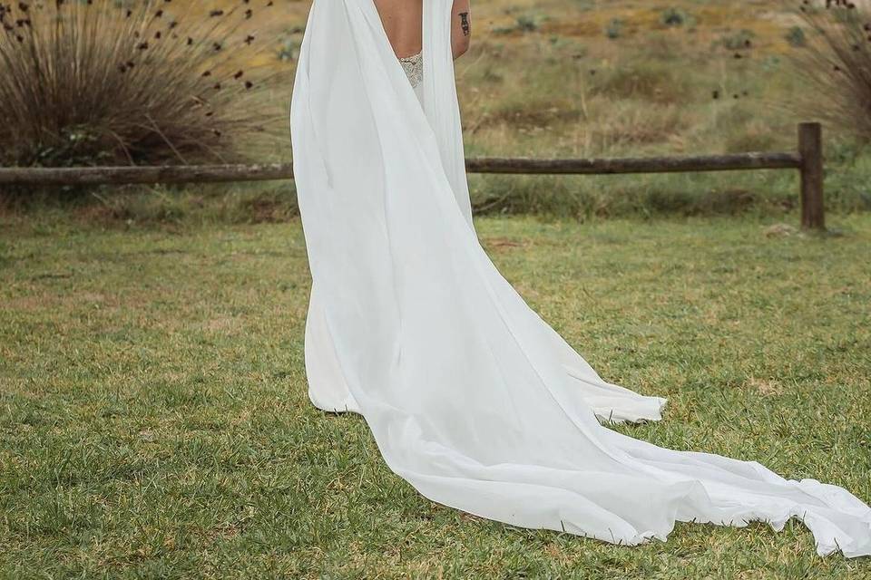 Vestido de novia personalizado