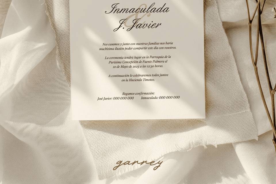 Inmaculada & J. Javier