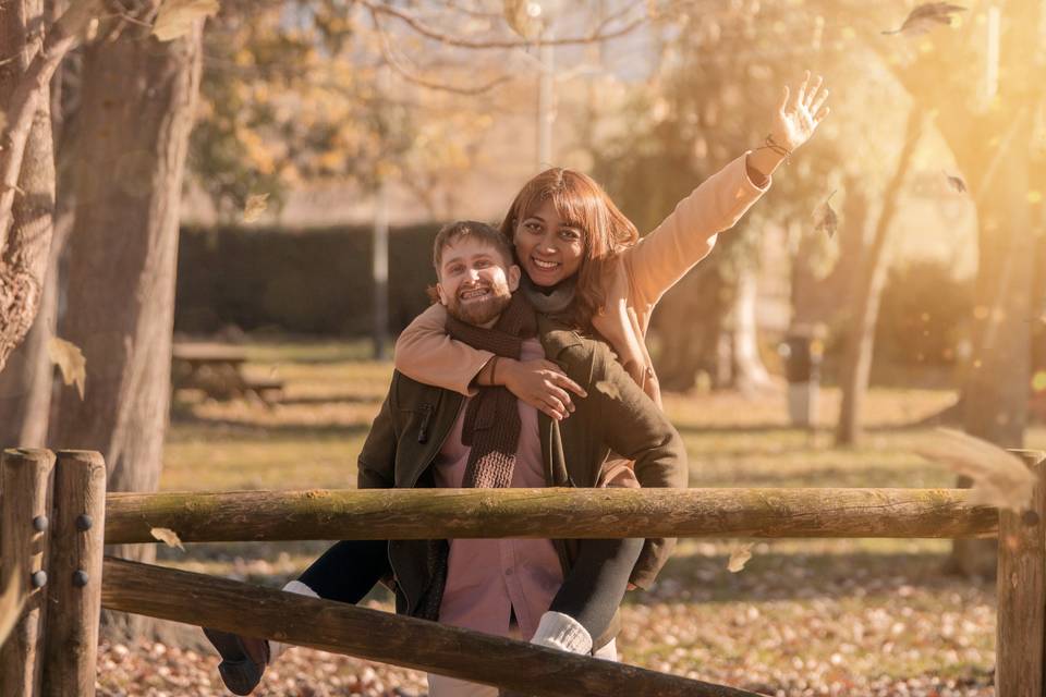 Preboda con felicidad