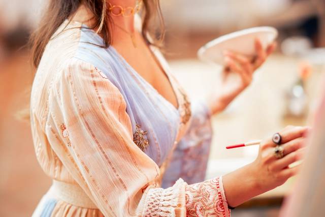 Pintura en vivo para novios