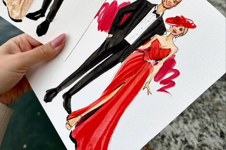 Ilustración de invitados