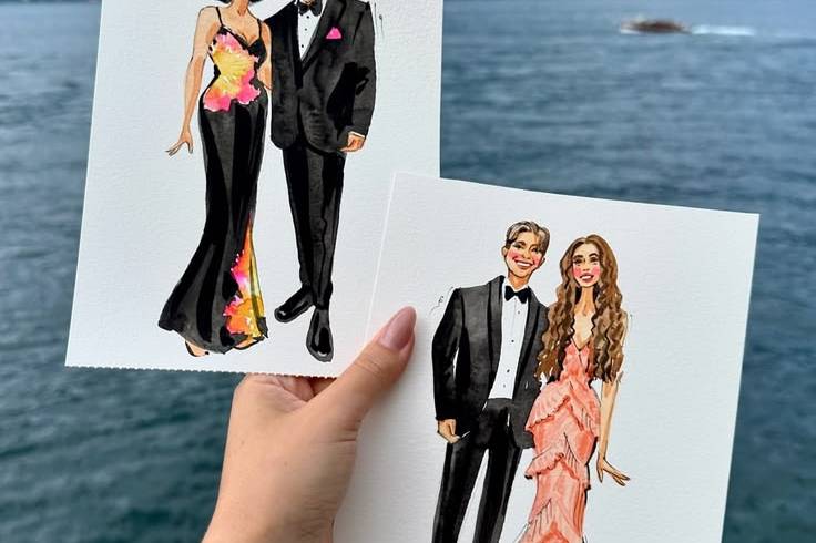 Ilustación de parejas
