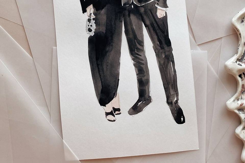 Ilustración de invitados