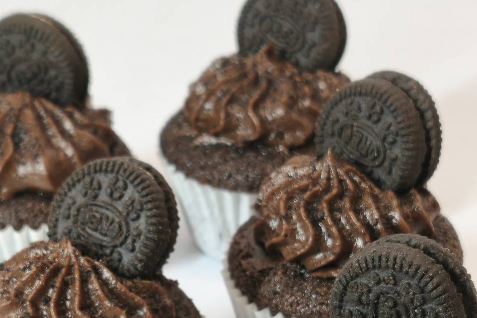 Minicupcakes oreo
