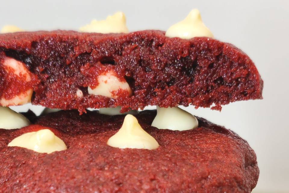 Red velvet cookies