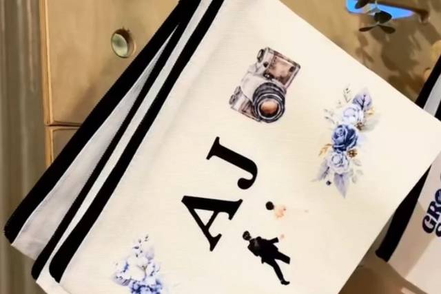 Neceser personalizado boda