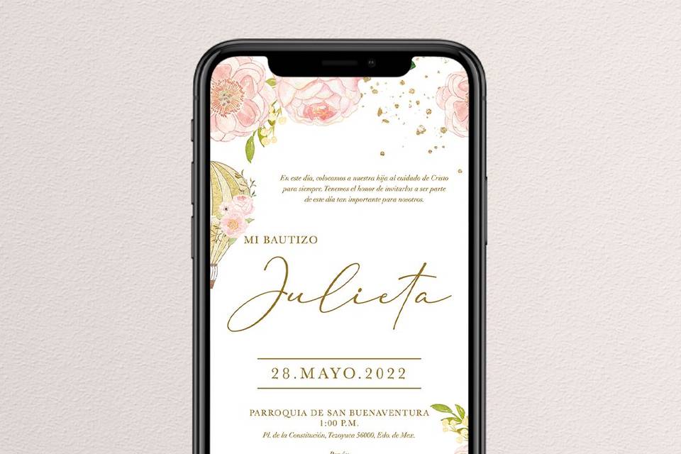 Invitación digital PDF