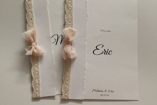 Libro de votos Romántico