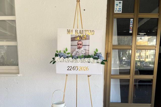 Decoración bienvenida