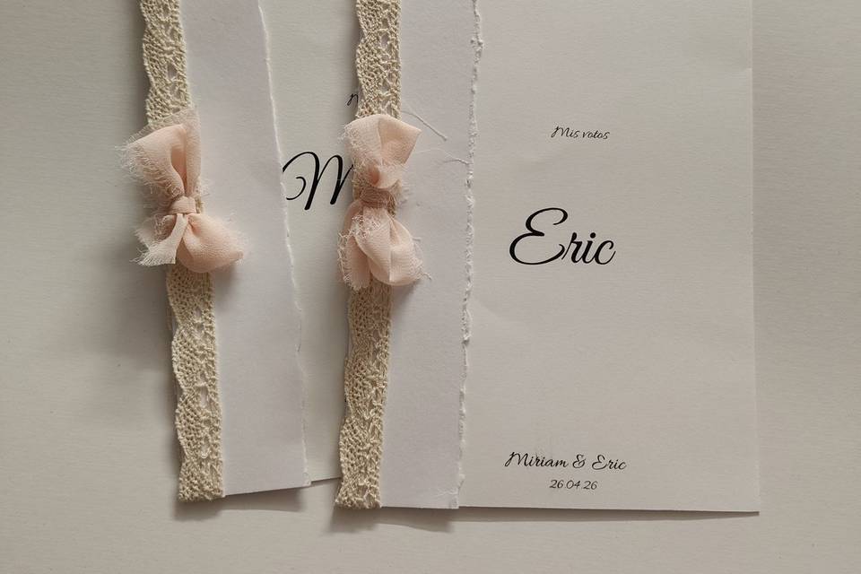 Libro de votos Romántico