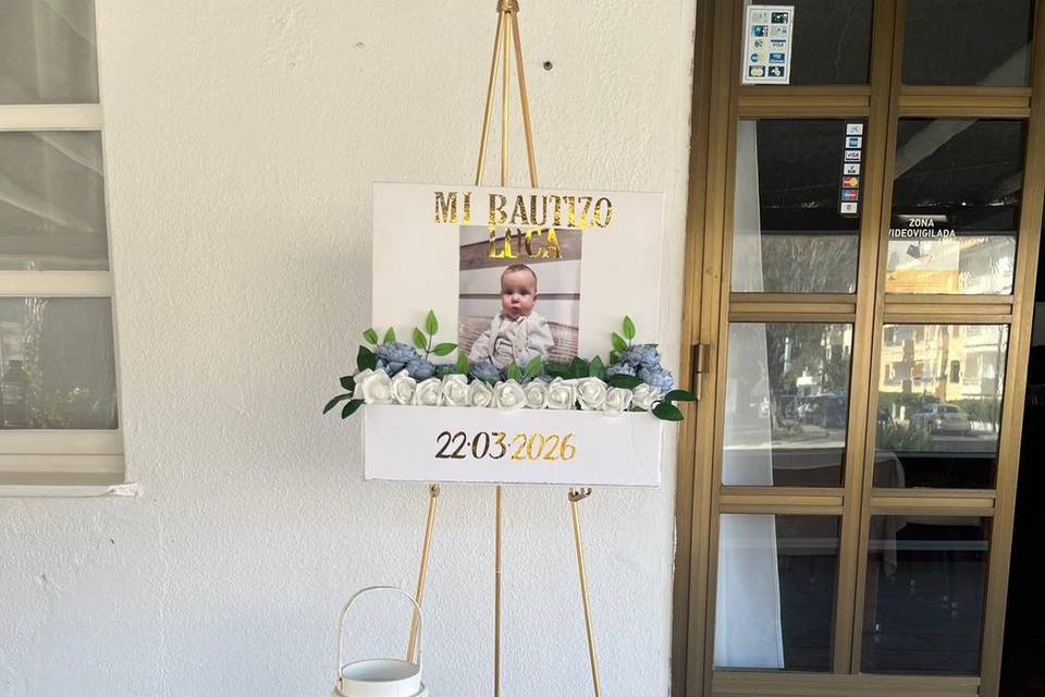 Decoración bienvenida