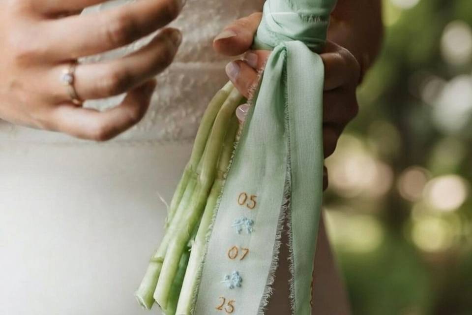 Cinta para ramo de novia