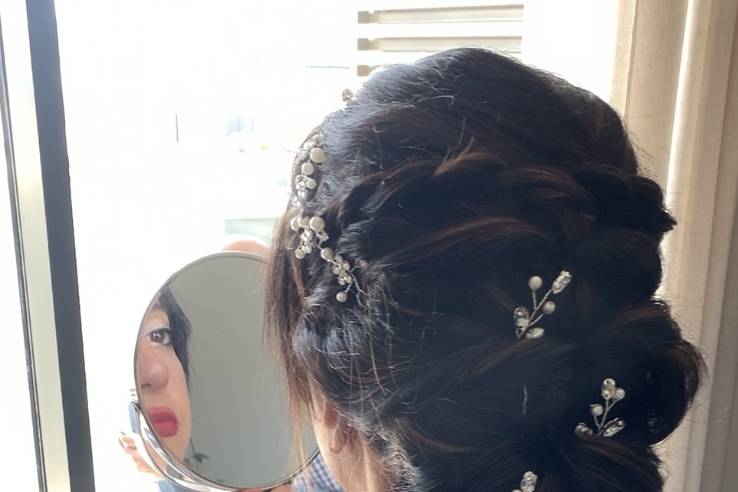 Trenza romántica