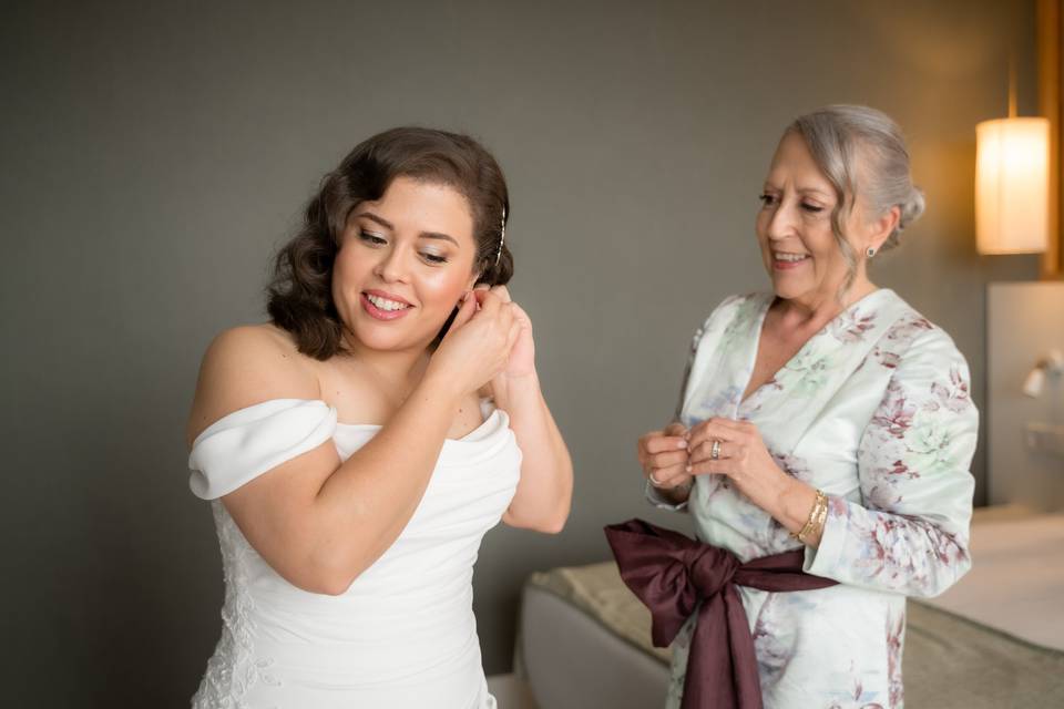Look glam novia