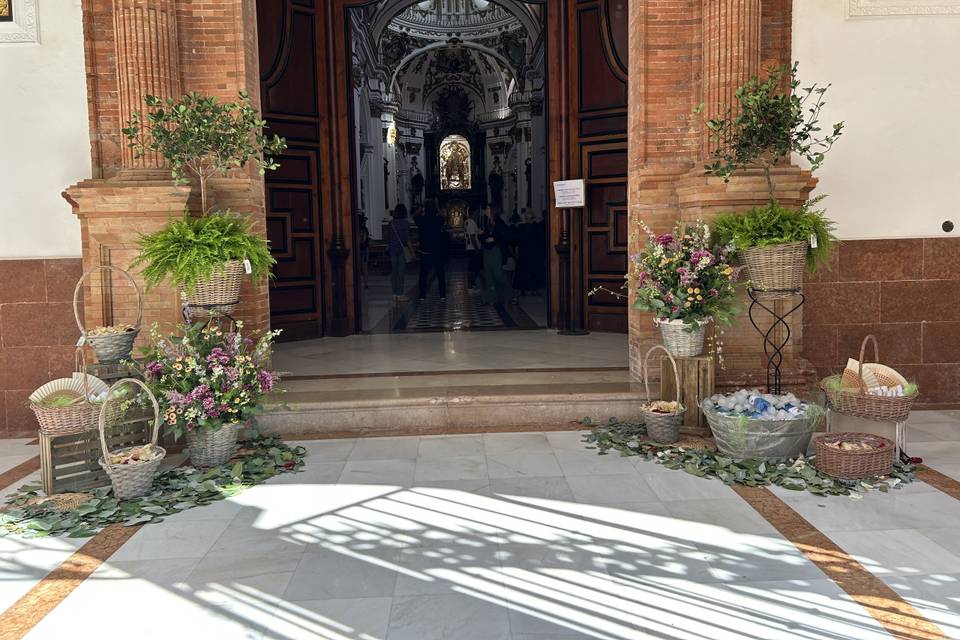 Entrada de una iglesia