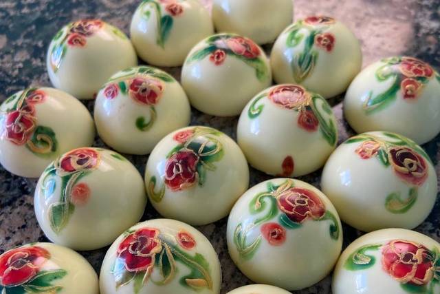 Rellenos de praliné
