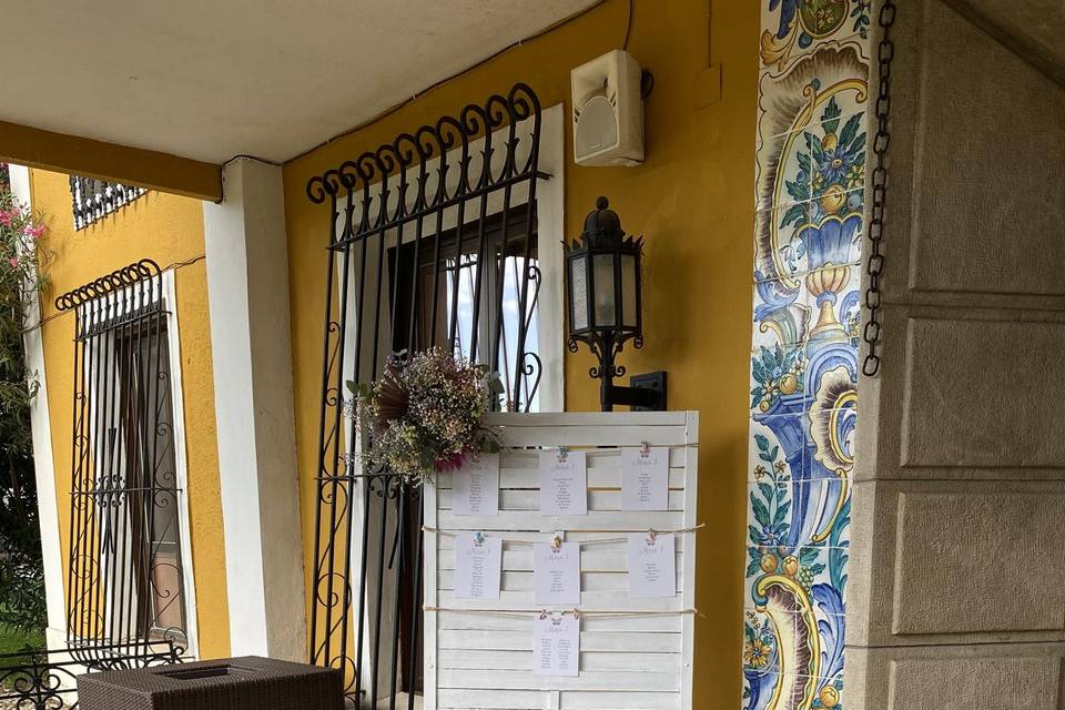 Decoración de entrada