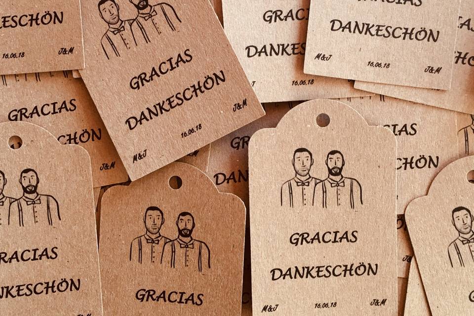 Tarjetas Kraft