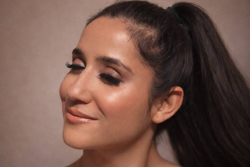 Maquillaje beauty bronceado