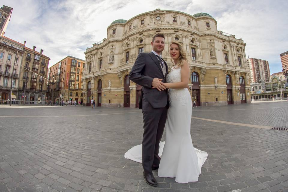 Postboda en Bilbao