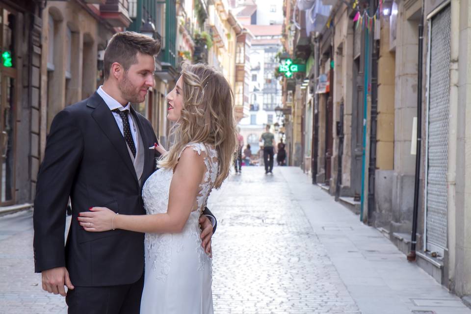 Postboda en Bilbao