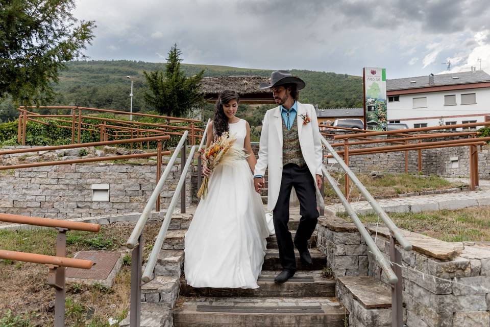 Entrada de los novios