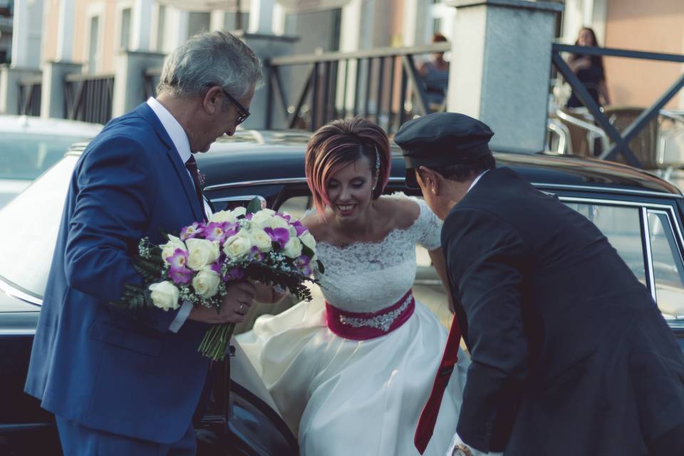 Llegada ceremonia