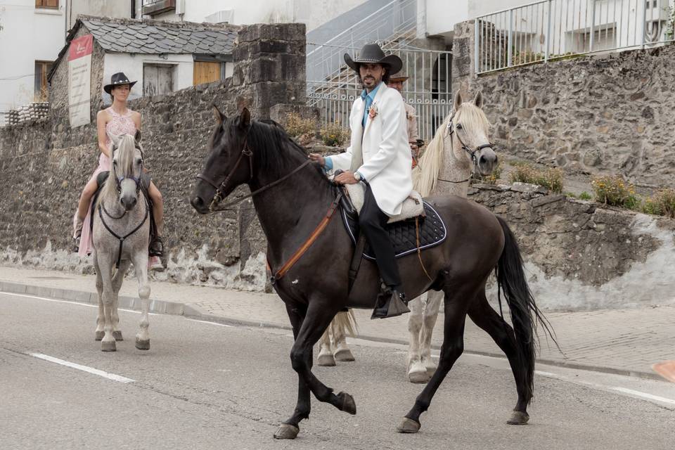 Llegada ceremonia