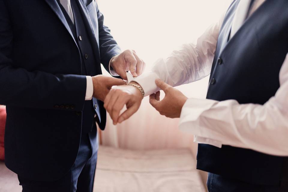 Preparativos novio