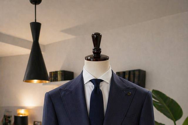2 piezas azul con cashmere