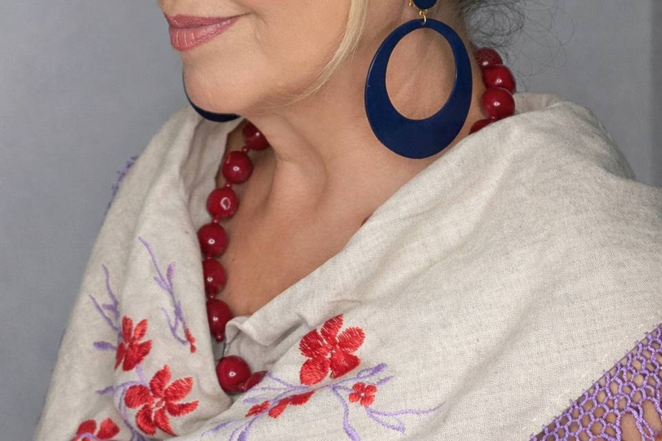 Maquillaje flamenca