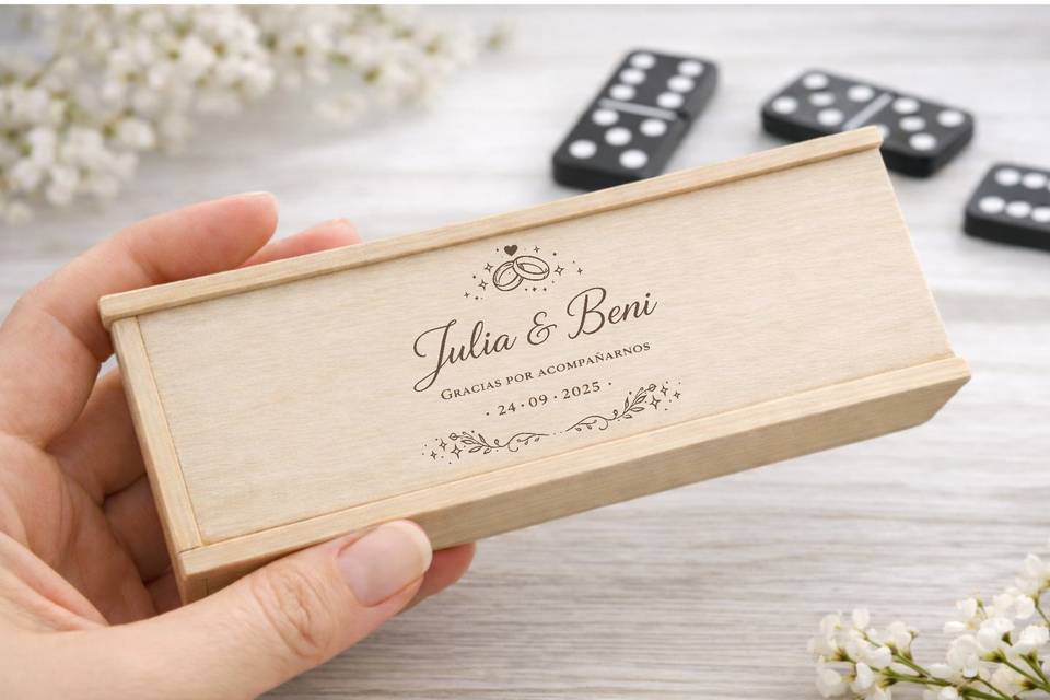 Juego de domino grabado