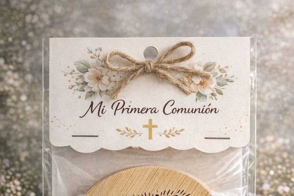 Espejo o abridor en bambu