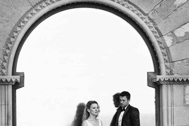 Fotografía de boda elegante